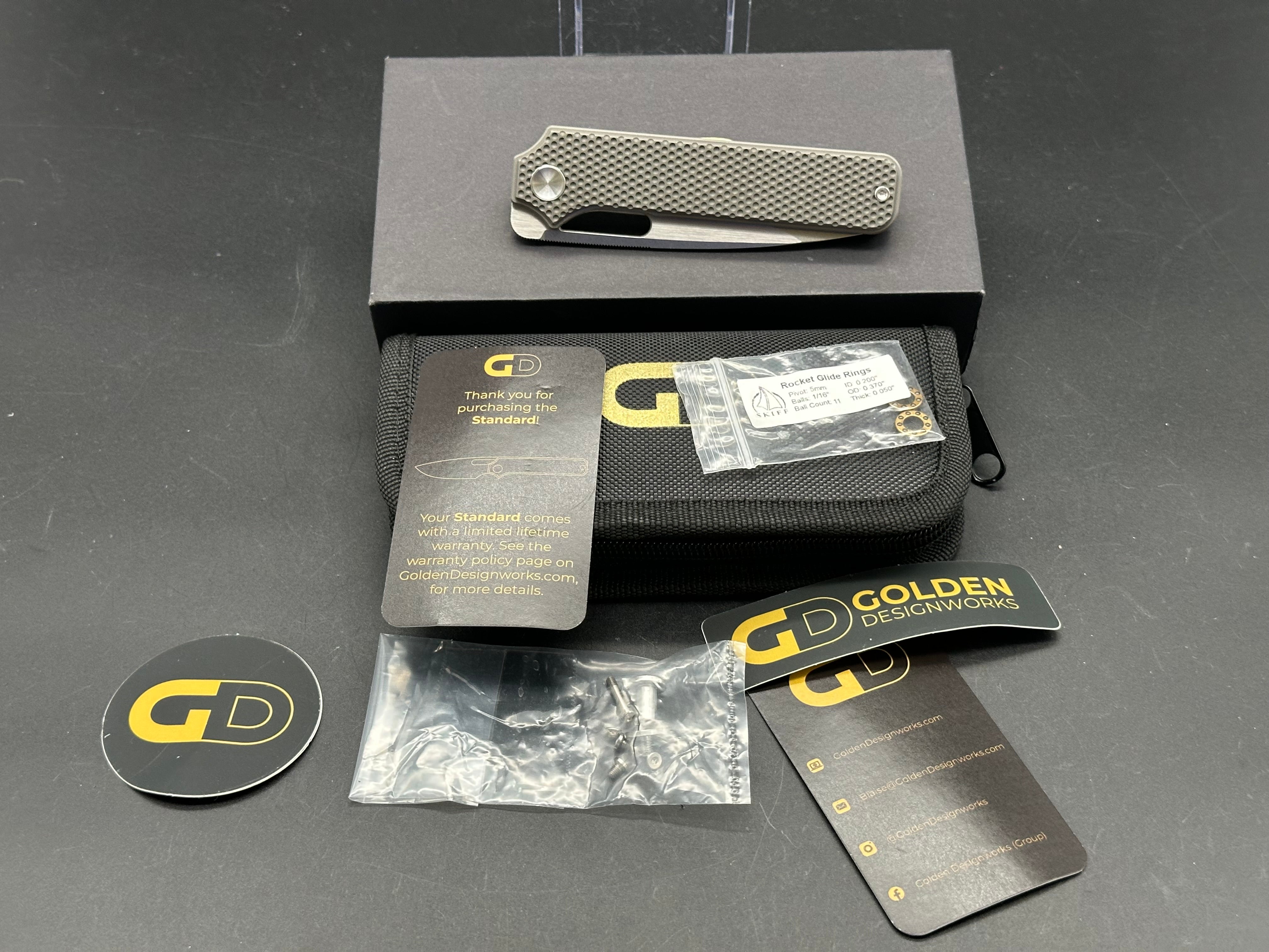 Premium M390 Steel Folding Knife - 3.25