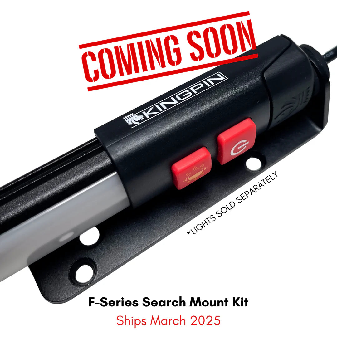 Kingpin F Series Search Mount Kit - High Precision Hunting & Shooting Accessory for Rifles & Scopes | Perfect for Outdoor Adventures & Tactical Use