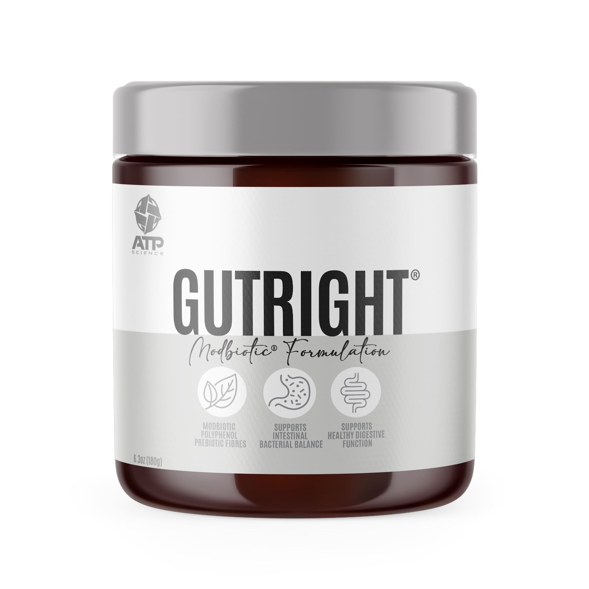 ATP Science Gutright - Premium Probiotic Supplement for Digestive Health & Gut Support - Ideal for IBS, Bloating & Immune Boost