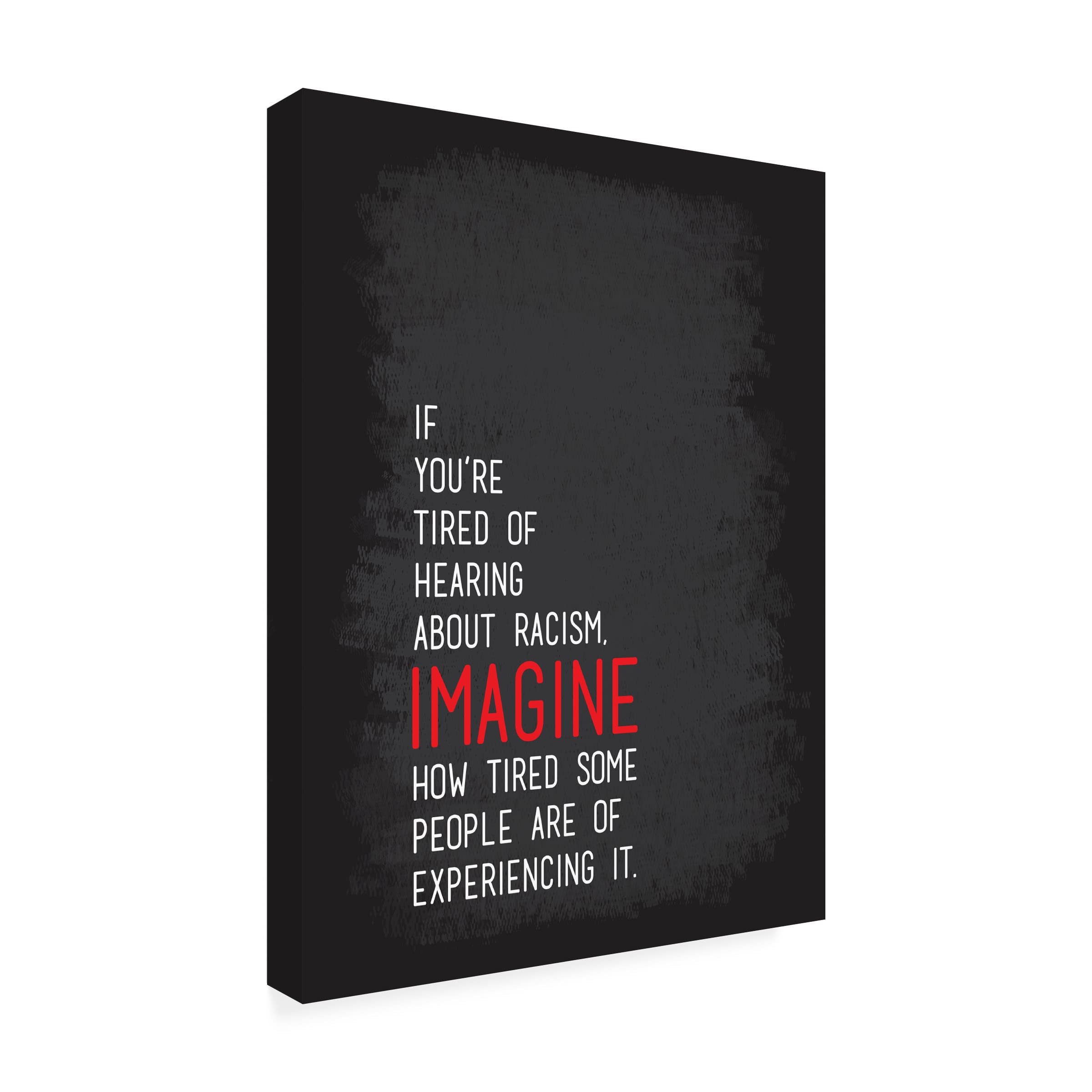 Trademark Fine Art 'Imagine' Canvas Wall Art by Tenisha Proctor - Perfect for Living Room, Bedroom & Office Decor