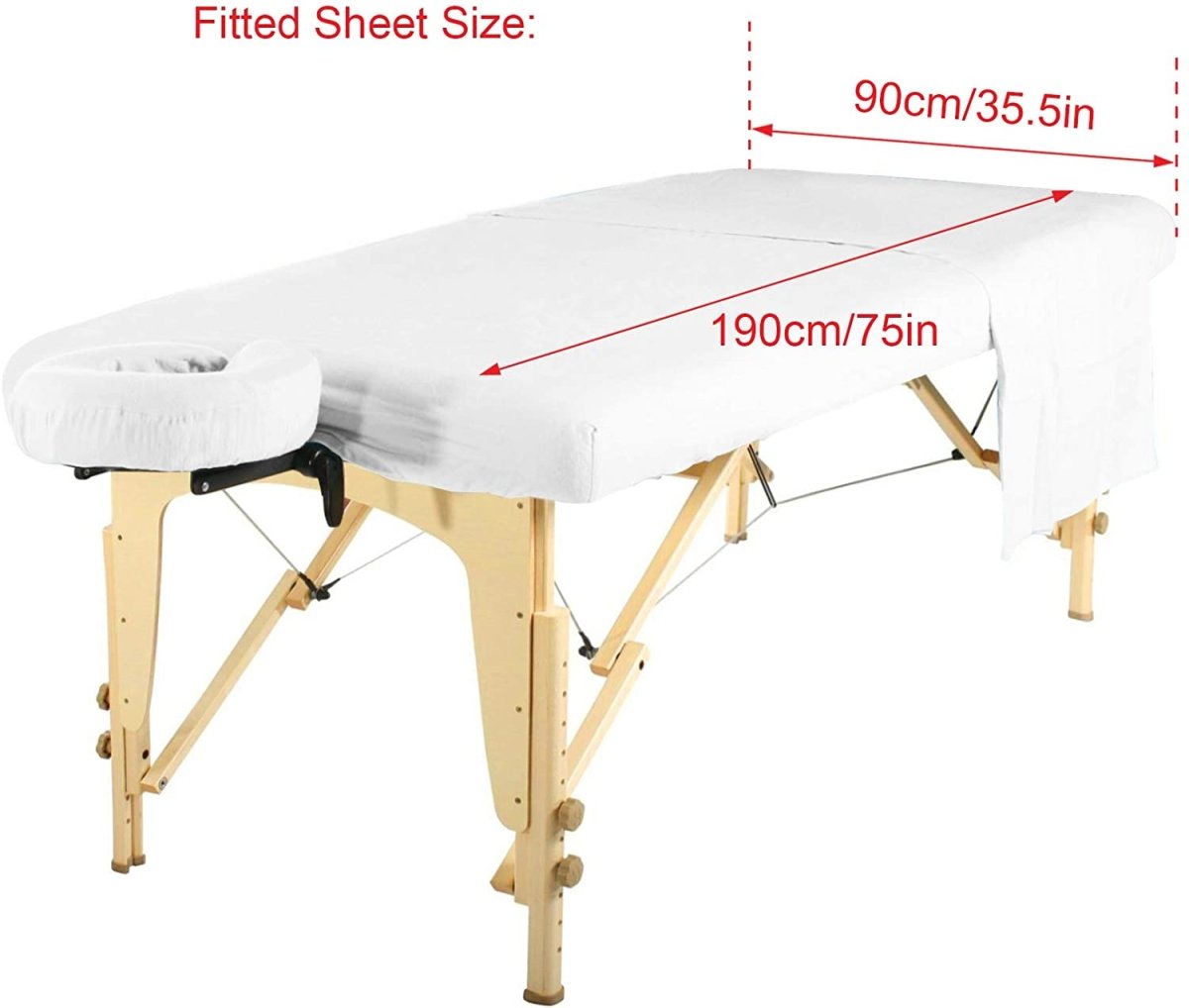 Premium 3-Piece Microfiber Massage Table Sheet Set - Soft, Durable & Waterproof - Perfect for Spa, Salon, Massage Therapy & Home Use