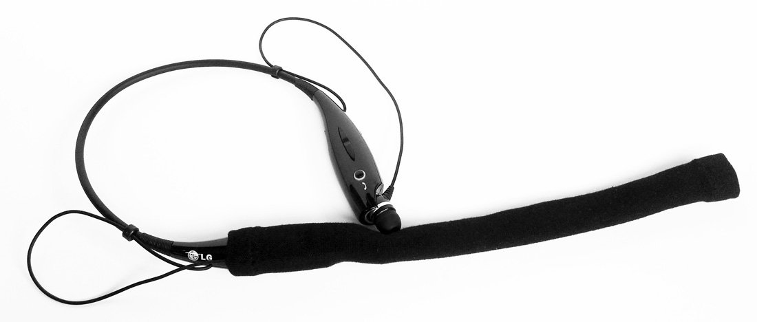 Soft Cover Compatible for LG HV-800 BHS-930 HV-900 HBS-800S EGRD G-Cord Neckband Bluetooth Headphone Headset - Replacement Case for Wireless Earbuds - Perfect for Workouts, Commuting & Travel