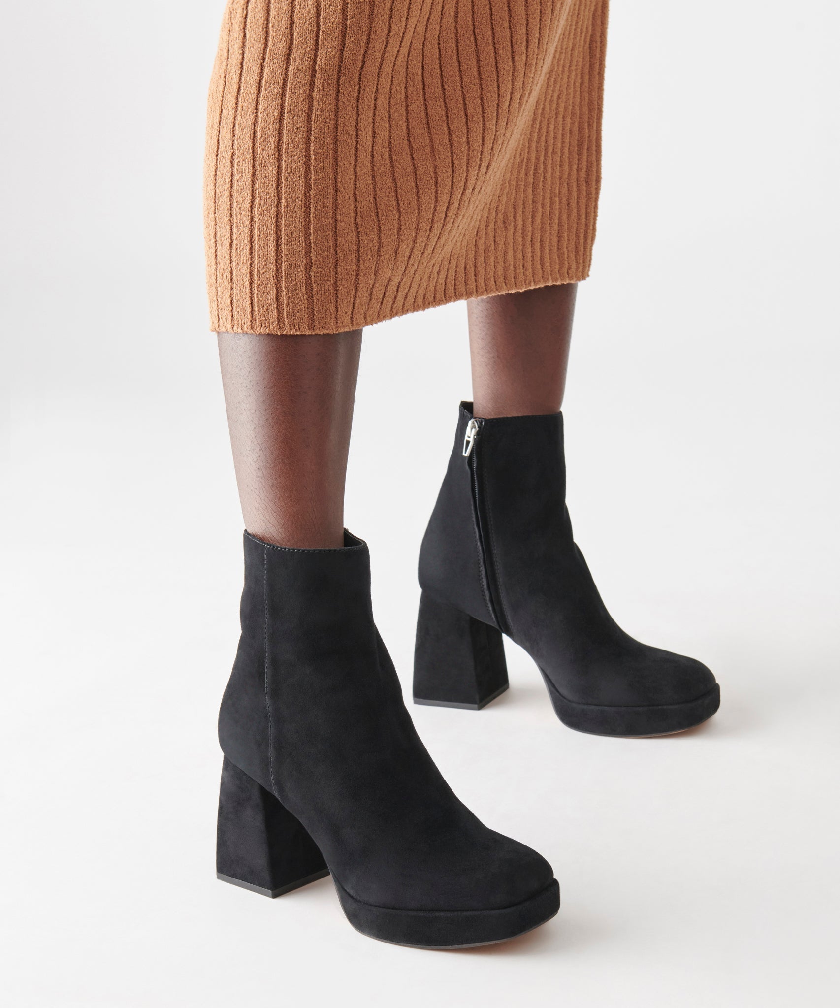 ULYSES Black Suede Boots for Men & Women - Waterproof & Comfortable Ankle Boots for Hiking, Outdoor, and Casual Wear