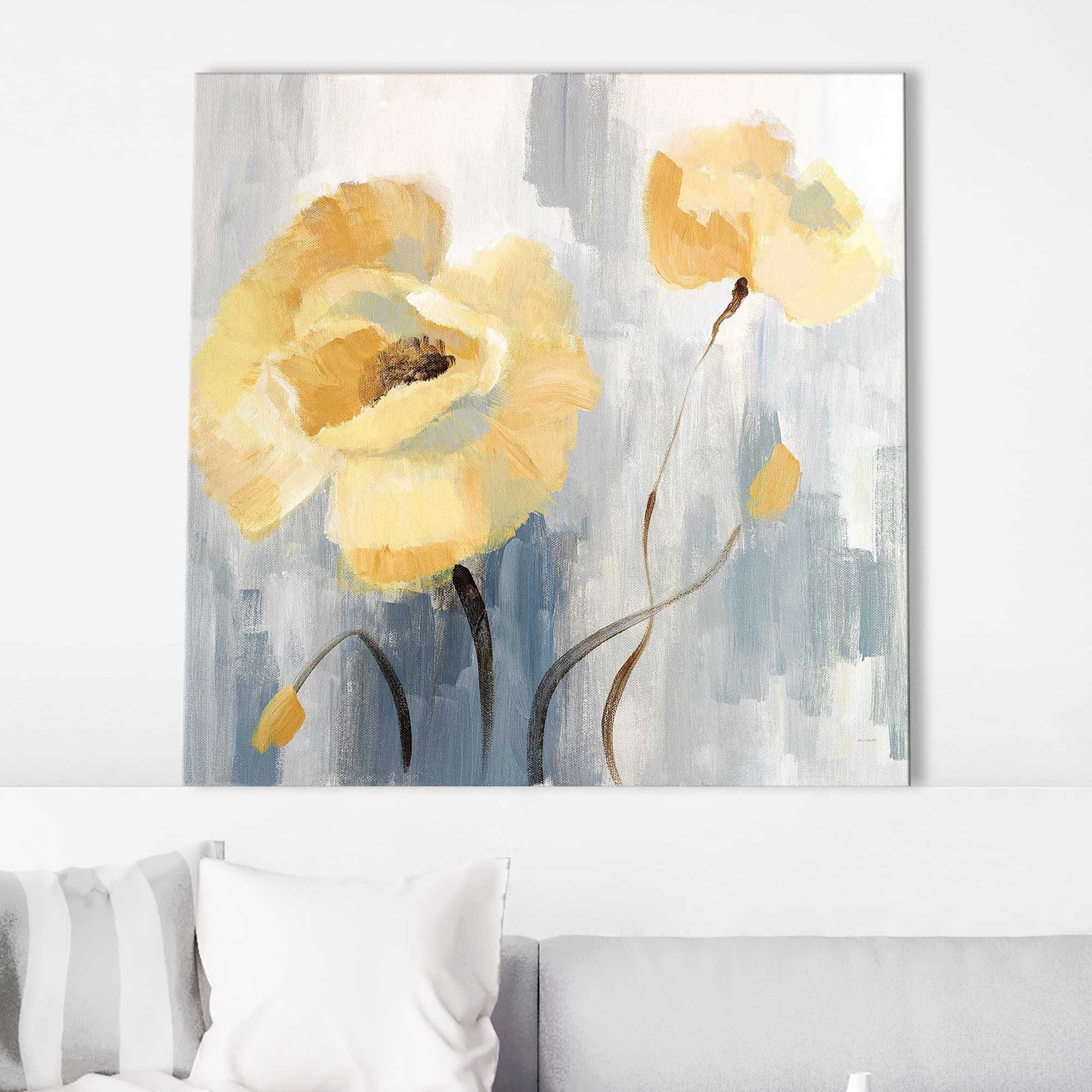 Blossom Beguile II Canvas Wall Art Print by Lanie Loreth - Floral Home Decor for Living Room, Bedroom & Office