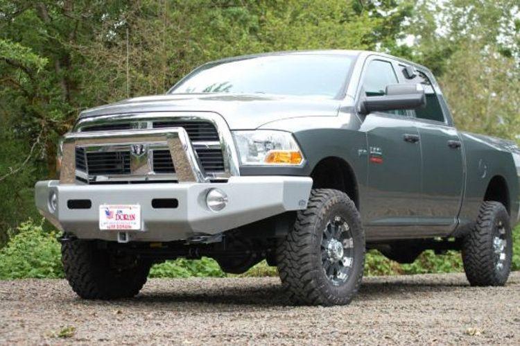 Buckstop D5BOSS Heavy Duty Front Bumper for 2010-2018 Dodge Ram 2500/3500 - Winch Ready with Tow Hooks - Off-Road Protection & Truck Accessories for Adventure & Towing