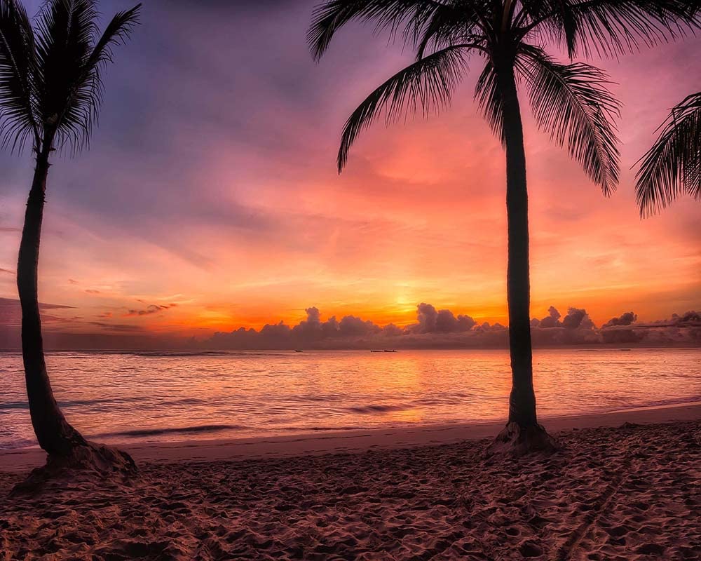 6x4FT Tropical Beach Backdrop for Photography - Ocean Sunset Summer Vinyl Background for Birthday Party, Wedding, Cake Smash, Rave & Photo Studio Props | Perfect for Beach-Themed Events, Baby Showers & Tropical Decor (BK1465)