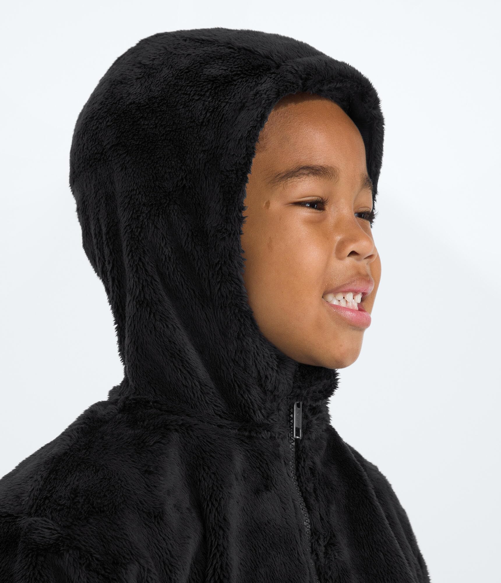 The North Face Kids' Osito Full Zip Fleece Hoodie - Warm & Cozy Winter Jacket for Boys & Girls - Perfect for Outdoor Play, School & Cold Weather Adventures