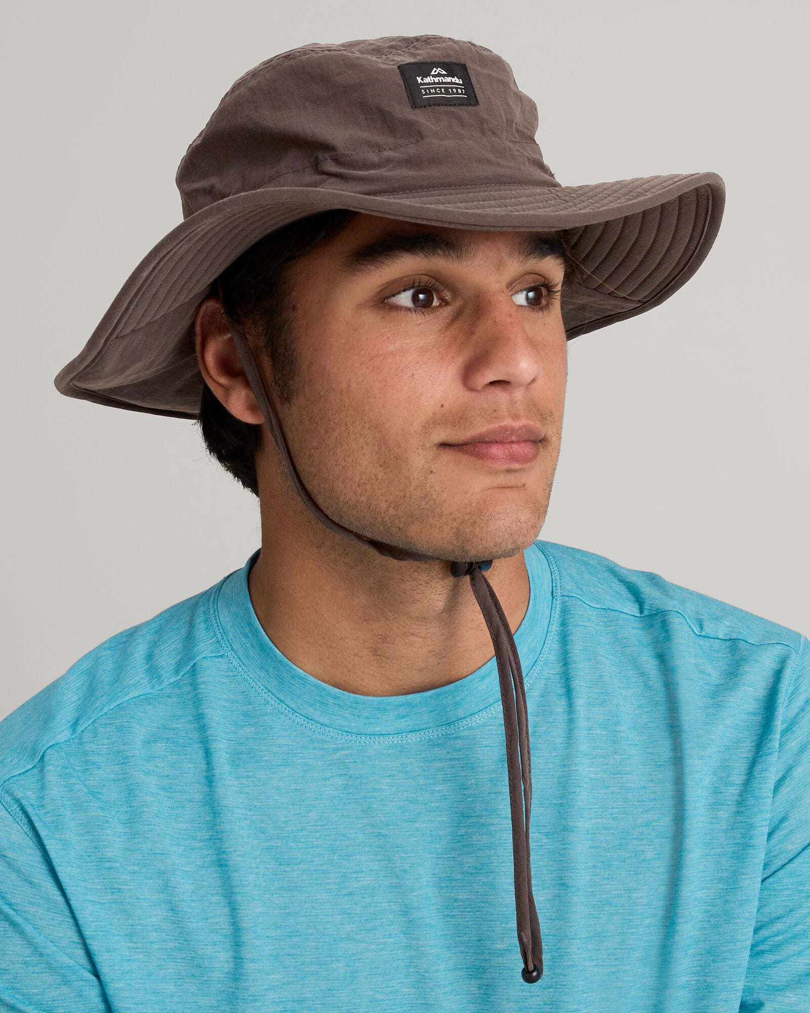 EVRY Day UPF 50+ Sun Protection Wide Brim Hat for Women & Men - Dark Quartz - Perfect for Beach, Hiking, and Outdoor Activities
