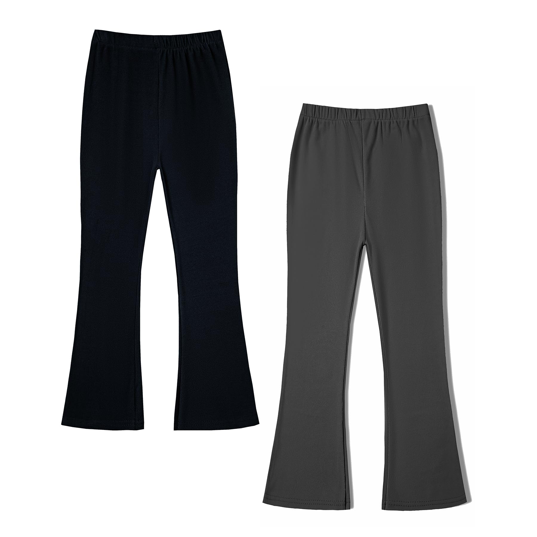 **Toddler Girls Flare Leggings - Fleece-Lined Warm Bell Bottom Pants for Kids - Soft & Comfortable Winter Leggings - Perfect Stocking Stuffers & Gifts for Girls (Great for Playdates, Holidays & Everyday Wear)**