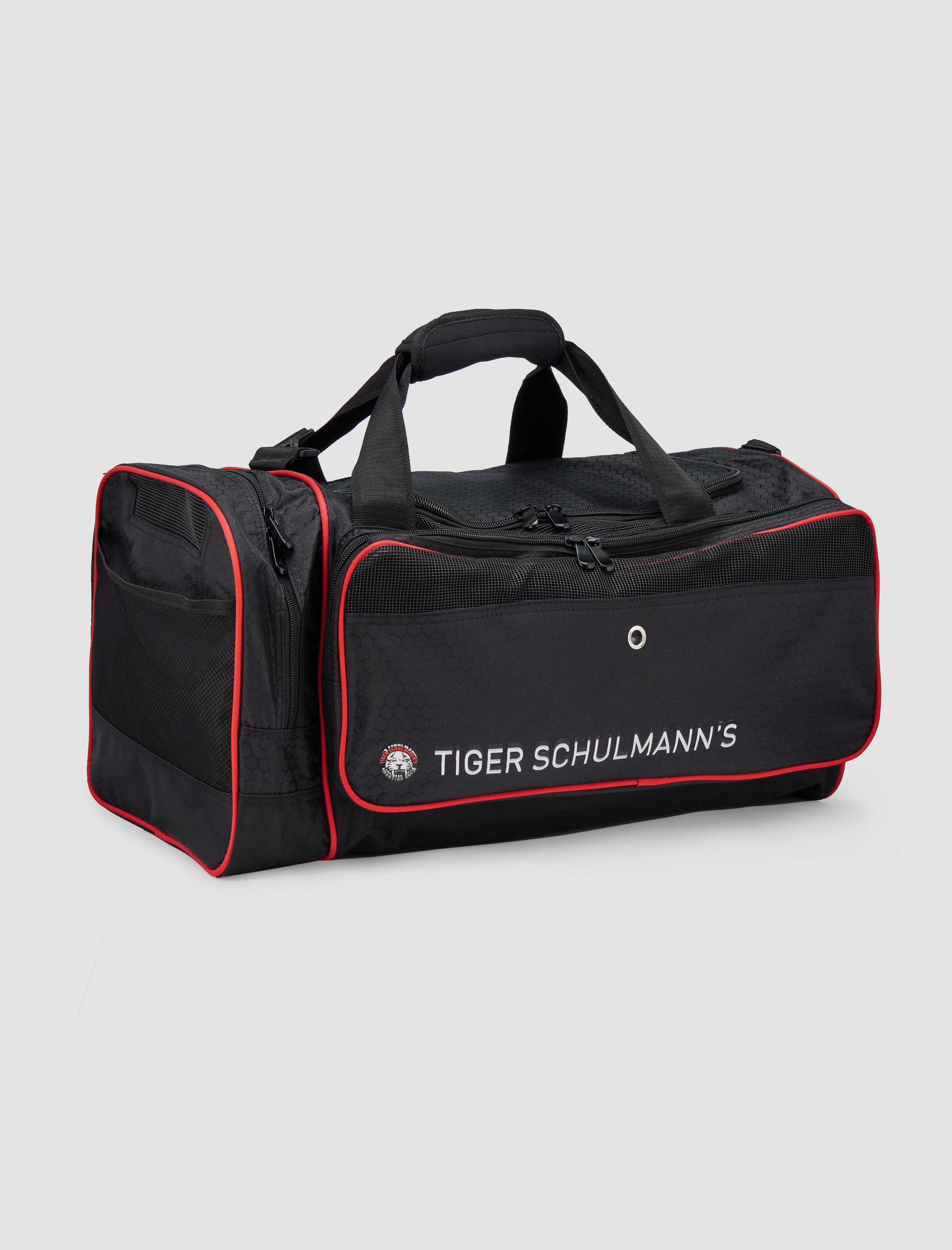 Junior Duffle Bag Small Black - Lightweight Travel Gym Bag for Kids & Teens - Perfect for School, Sports, Sleepovers & Weekend Trips