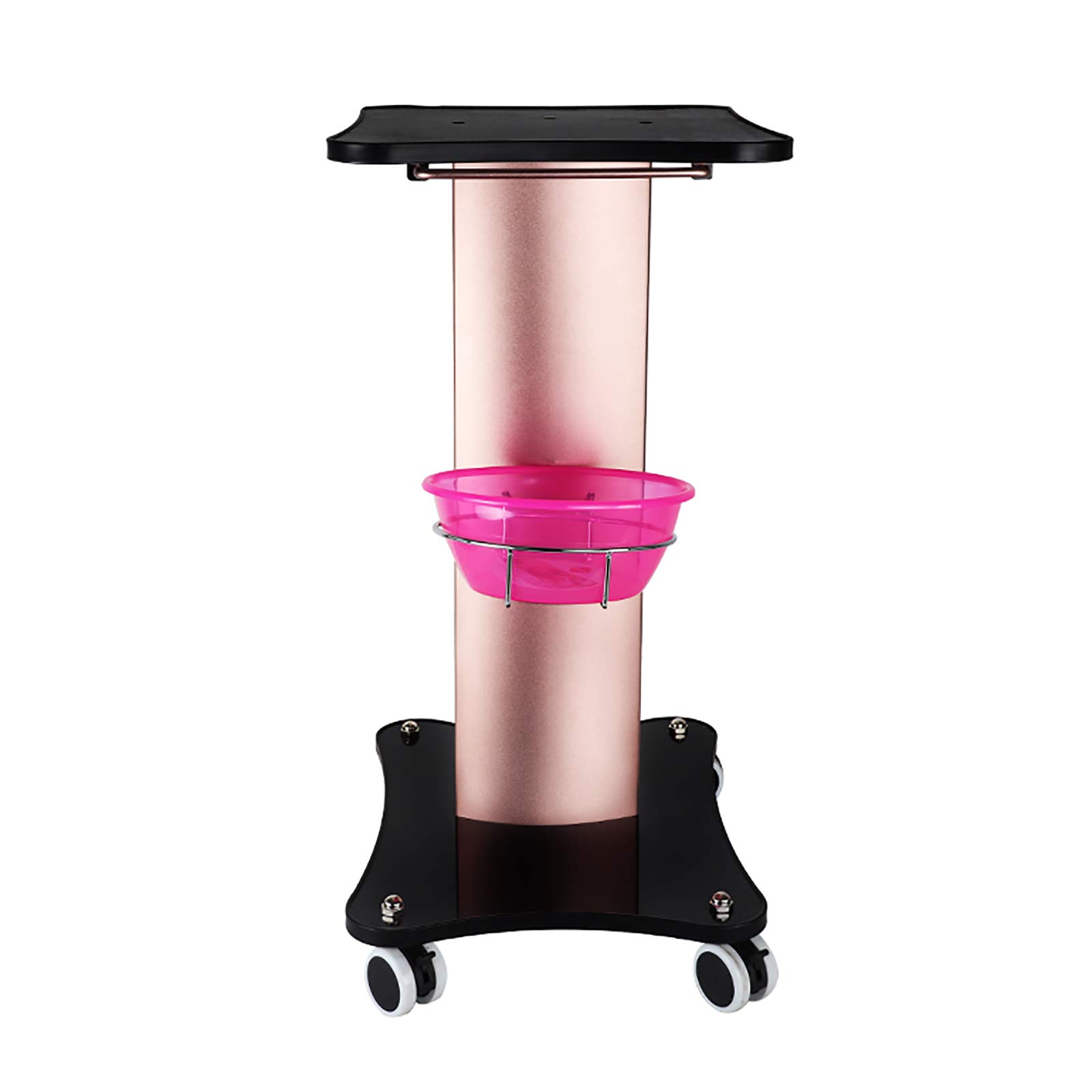 Professional Salon Trolley with Wheels - Mobile Beauty Cart for Hair & Spa - Heavy Duty Rolling Storage Organizer with Instrument Tray (132lb Capacity) - Perfect for Salon Stations, Home Beauty Care & Professional Spa Treatments