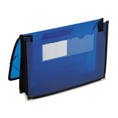 2-Pack UltraColor Translucent Blue Poly Letter Wallet - Slim RFID Blocking Credit Card Holder for Everyday Use & Travel