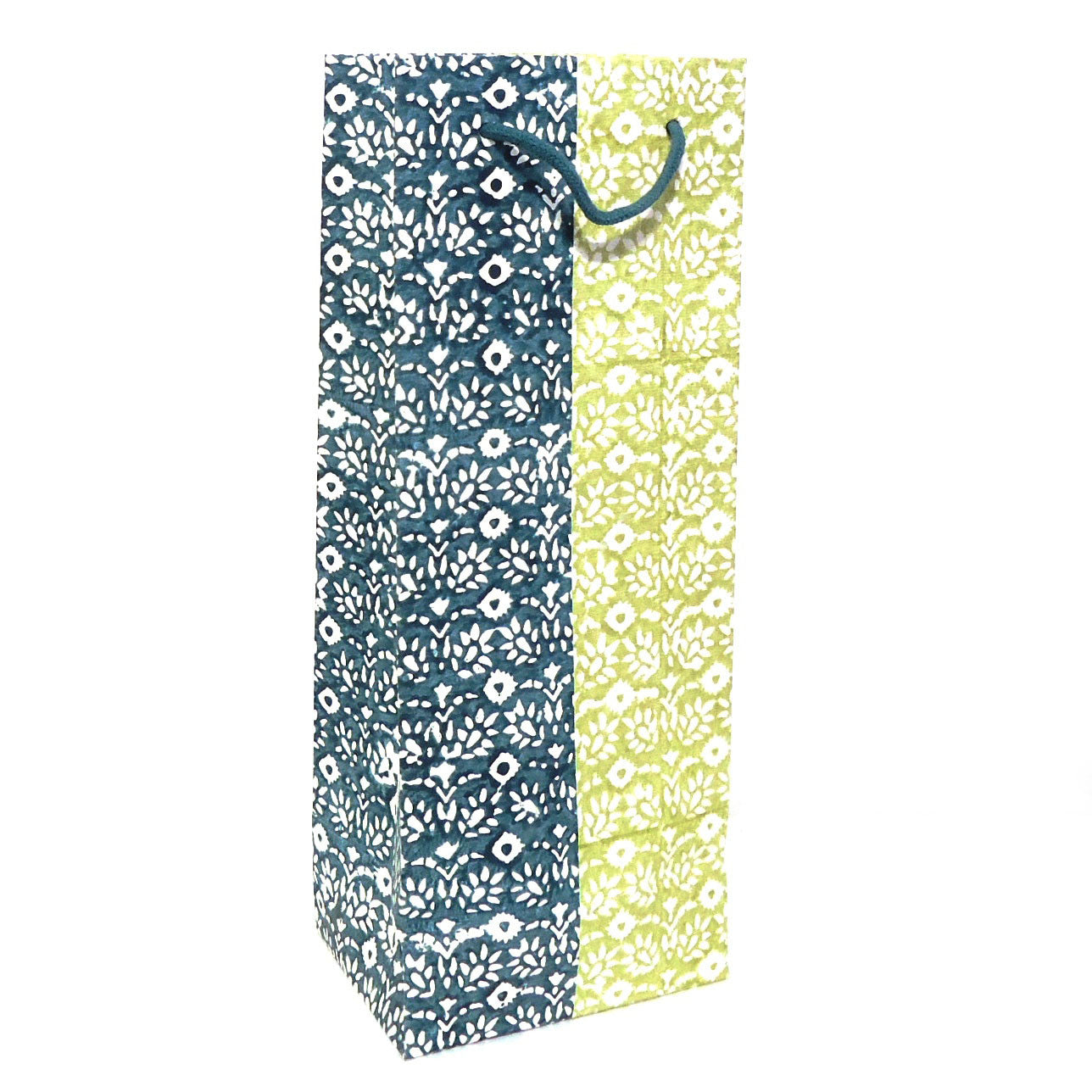 Handmade Decorative Paper Wine Bottle Bags - Eco-Friendly Gift Packaging for Weddings, Parties & Special Occasions