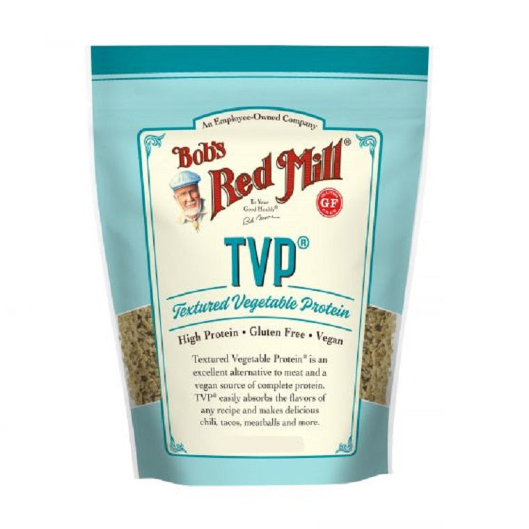 Bob's Red Mill Textured Vegetable Protein (TVP) - 12oz (340g) | High-Protein Meat Substitute for Vegan & Vegetarian Cooking | Perfect for Tacos, Burgers, and Chili Recipes