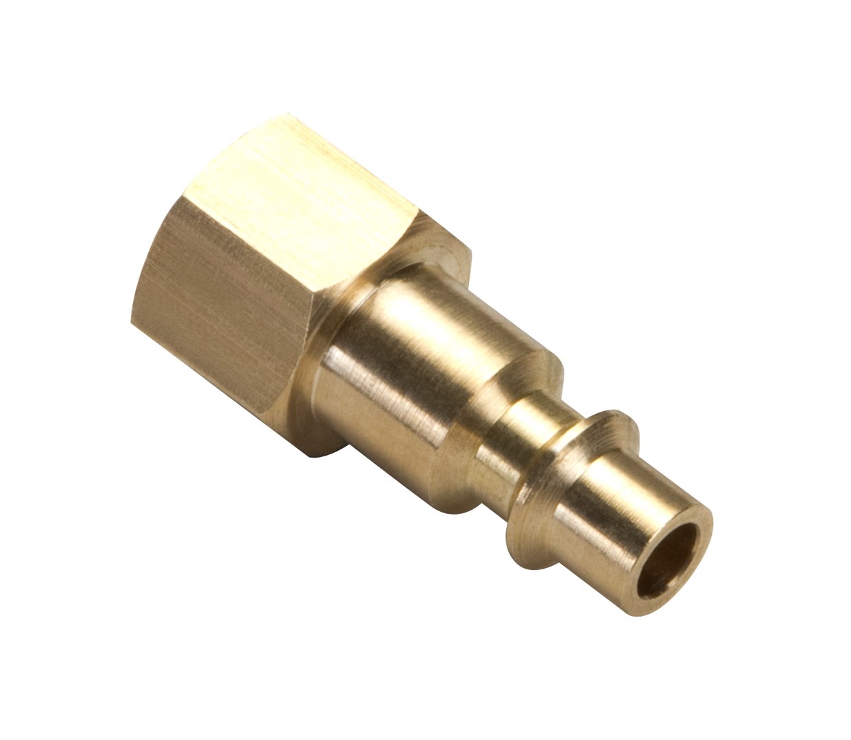 TEKTON 4712 1/4-Inch NPT Quick Connect Female Plug - Brass Air Fitting for Compressors, Pneumatic Tools & DIY Projects