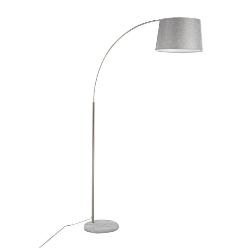 White Marble, Nickel, Grey Linen