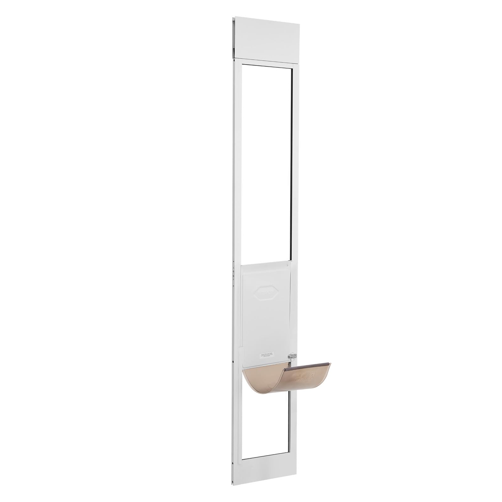 VEVOR Adjustable Pet Door for Sliding Glass Doors - 75 7/8