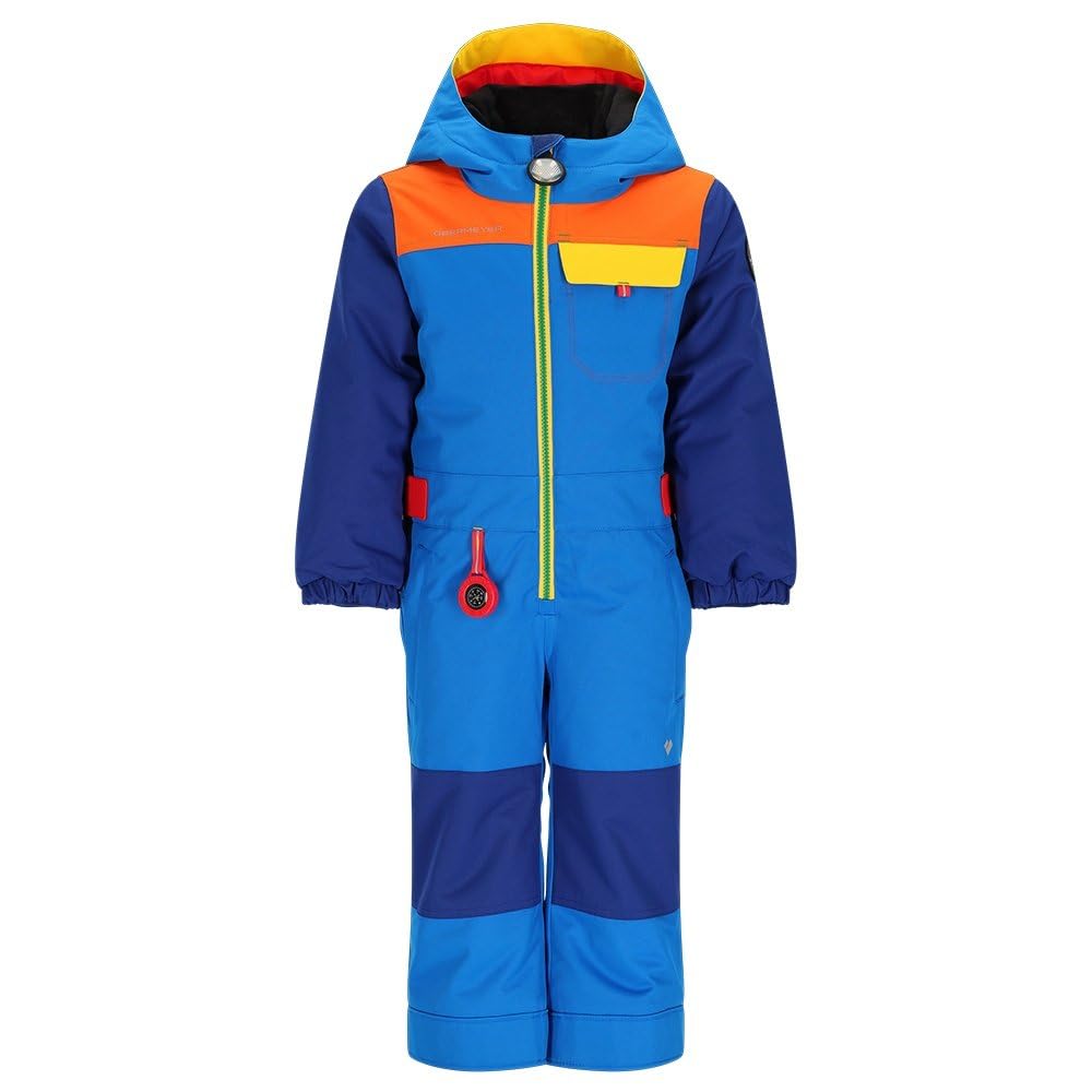 Obermeyer Quinn Insulated One-Piece Snowsuit for Toddler & Kids - Waterproof Winter Snow Suit for Boys & Girls - Perfect for Skiing, Sledding & Cold Weather Outdoor Activities