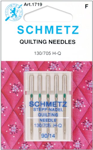 Quilting Machine Needles - Size 14/90 (5-Pack) | High-Quality Sewing Needles for Quilting & Crafting | Perfect for Home Sewing Machines & Quilting Projects