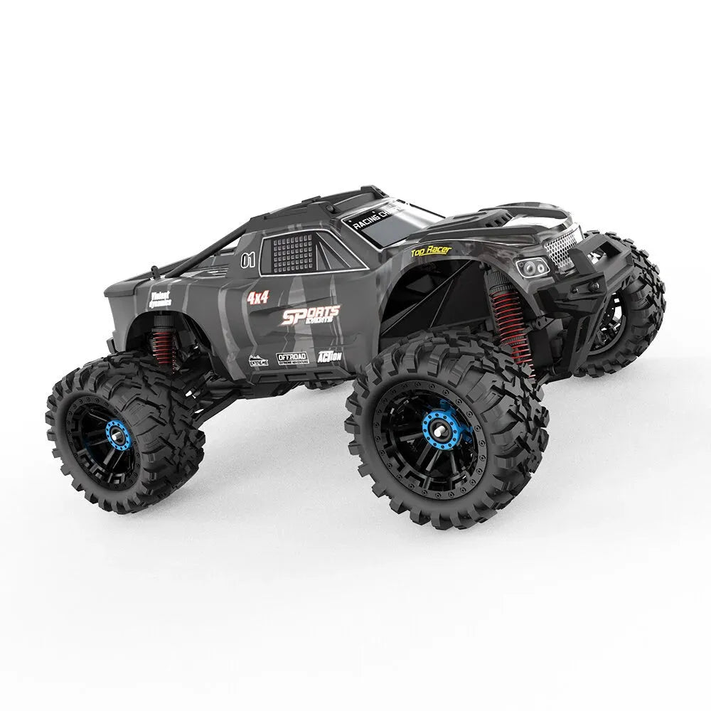 KFPLAN KF10 1/10 Scale 4WD Off-Road RC Truck - 40km/h High Speed, LED Lights, Ready-to-Run (RTR) - Perfect for Backyard Racing, Trail Adventures & Off-Road Bashing