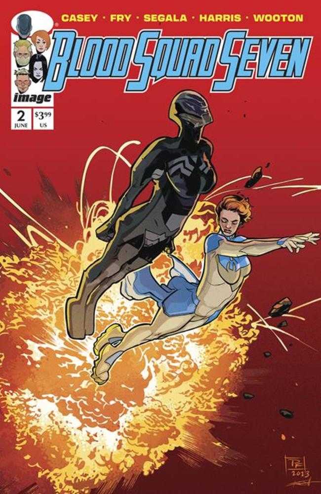 Blood Squad Seven #2 Cover A by Paul Fry - Exclusive Comic Book for Collectors & Fans | Perfect for Gifts, Displays & Comic Conventions