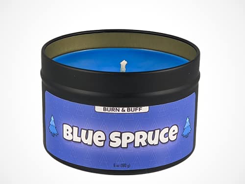 Blue Spruce Handmade Soy Wax Candle for Gamers - 3oz Aromatherapy Gift for Esports, Streaming & Relaxation - Perfect for Gaming Rooms & Home Decor