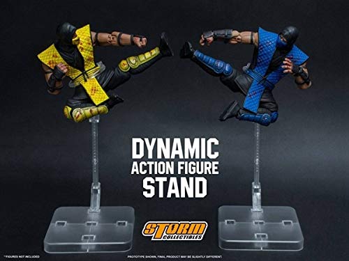 Storm Collectibles - Premium Dynamic Action Figure Stand for Collectors | Durable Display Base for 6-7 Inch Figures | Perfect for Photography, Dioramas & Shelf Display