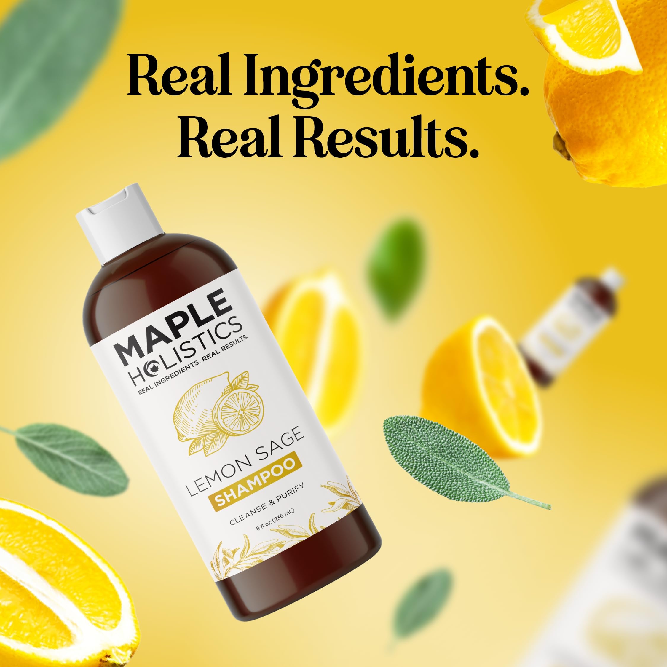 **Sulfate-Free Clarifying Shampoo for Oily Hair & Scalp - Lemon Sage & Rosemary Essential Oil Shampoo for Deep Cleansing & Greasy Hair Care - Best for Product Buildup Removal & Daily Use**    *(Perfect for refreshing oily scalps, removing residue, and promoting healthy hair – ideal for daily use or post-styling detox!)*