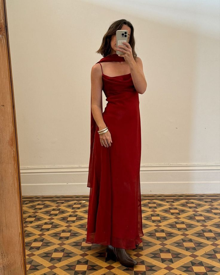 Elegant A-Line Spaghetti Straps Red Prom Dress J6104 | Formal Evening Gown for Homecoming, Quinceañera & Special Occasions