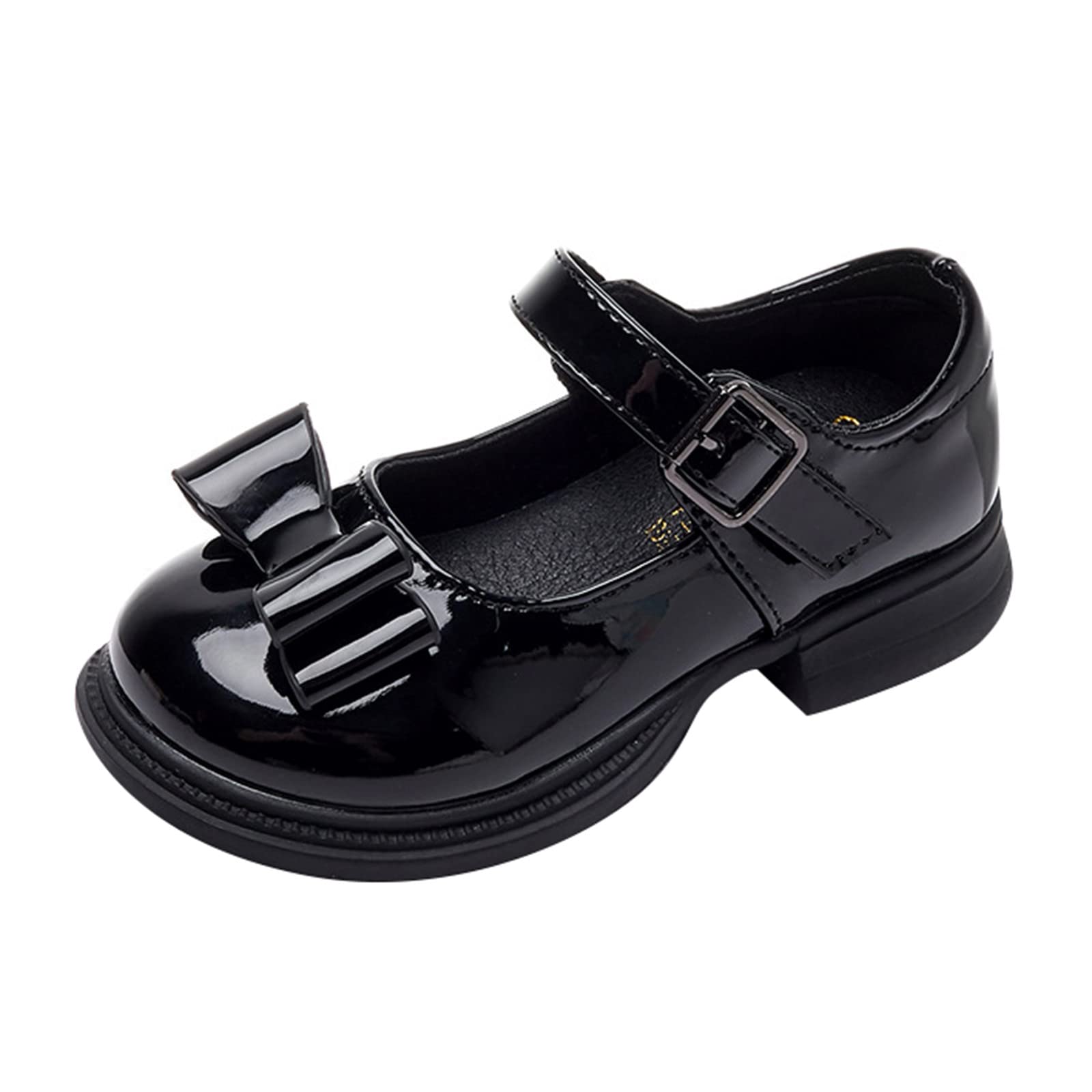 Girls Mary Jane Dress Shoes - Leather School Uniform Shoes for Toddlers & Little Girls - Perfect for Weddings, Parties & Everyday Wear