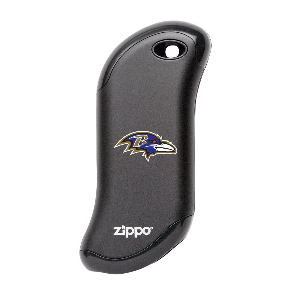 Baltimore Ravens NFL Rechargeable Hand Warmer - HeatBank® 9s Portable Heating for Cold Weather | Perfect for Football Games, Camping & Winter Outdoor Activities
