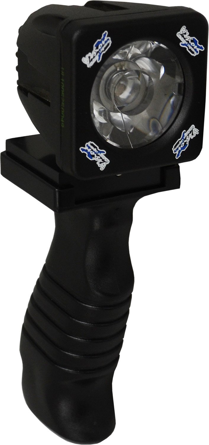 Vision X Lighting XIL-SHANDLE Solstice Solo Pistol Grip Kit - Heavy Duty Black Off-Road LED Light Handle for Trucks, ATVs & UTVs | Durable Ergonomic Design for Adventure, Work & Night Driving | Perfect for Off-Roading, Hunting, Emergency & Camping Use | Waterproof & Shockproof for Extreme Conditions