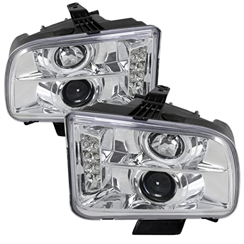Chrome Housing Clear Lens