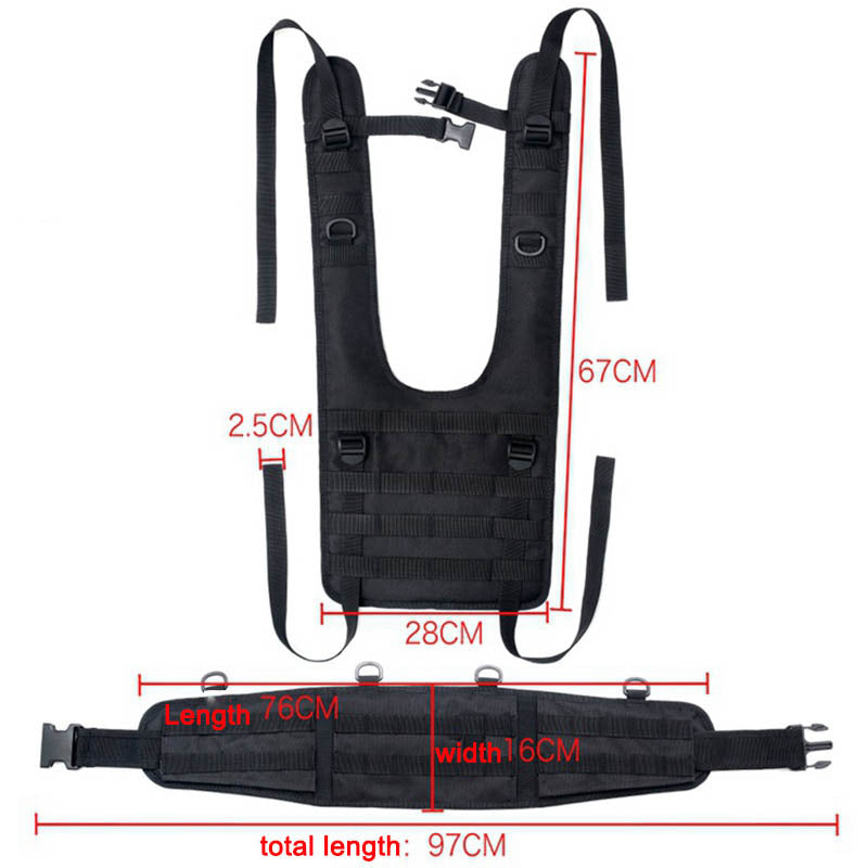 Multi-Functional Outdoor Tactical Belt Vest Set - Durable Hunting Apparel Gear for Men - Perfect for Hunting, Airsoft, Camping & Outdoor Adventures