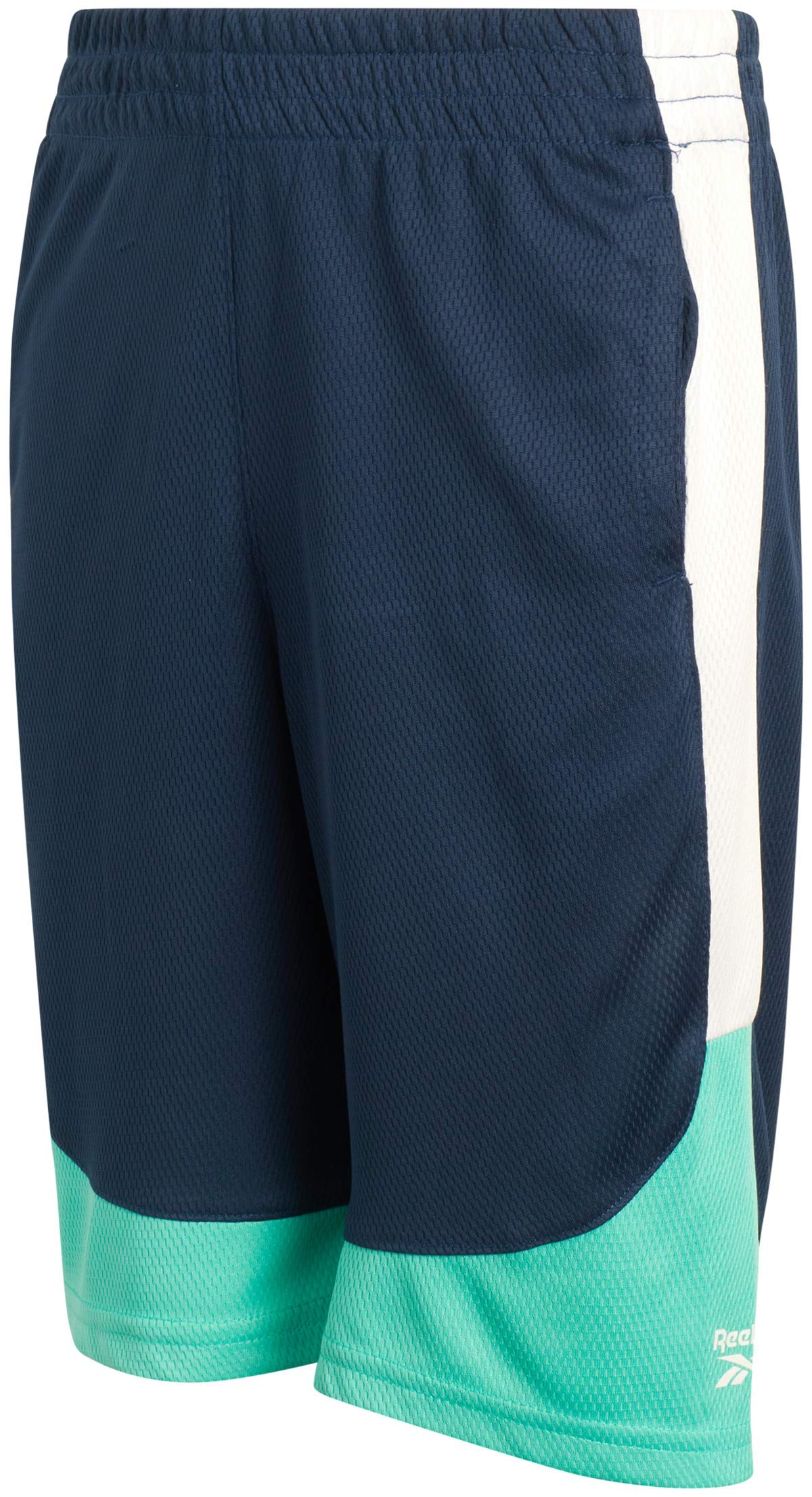 Reebok Boys' Basketball Shorts - Breathable Quick-Dry Athletic Shorts for Youth Sports & Training - Perfect for Basketball, Running, and Gym Workouts