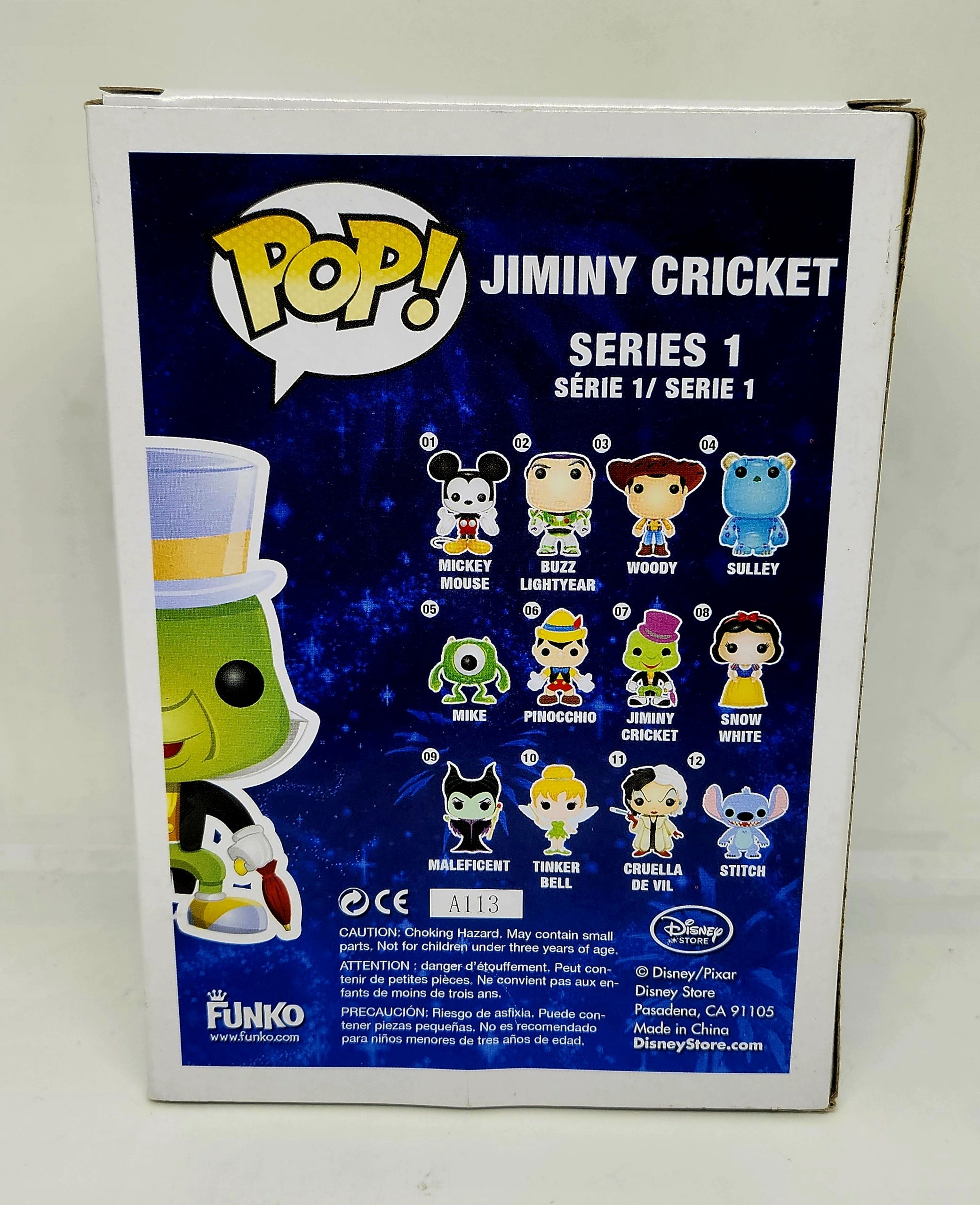 Disney Pinocchio Jiminy Cricket Pop Vinyl Figure - Collectible Funko Pop! Toy for Disney Fans - Perfect for Display, Gifts & Disney Collections