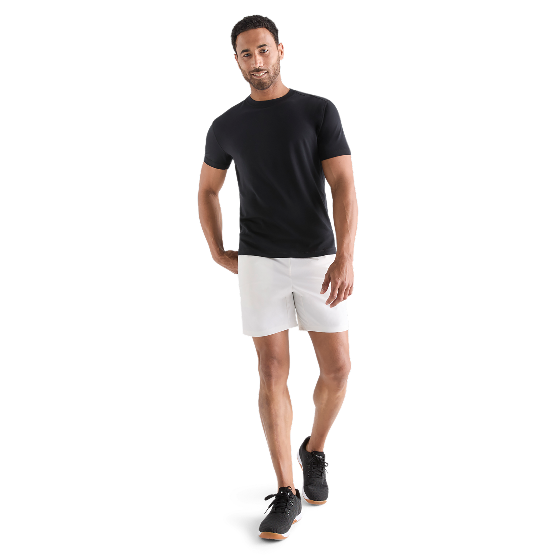 Men's Stretch Solid 7-Inch Shorts - Comfortable & Breathable for Running, Gym, and Casual Wear
