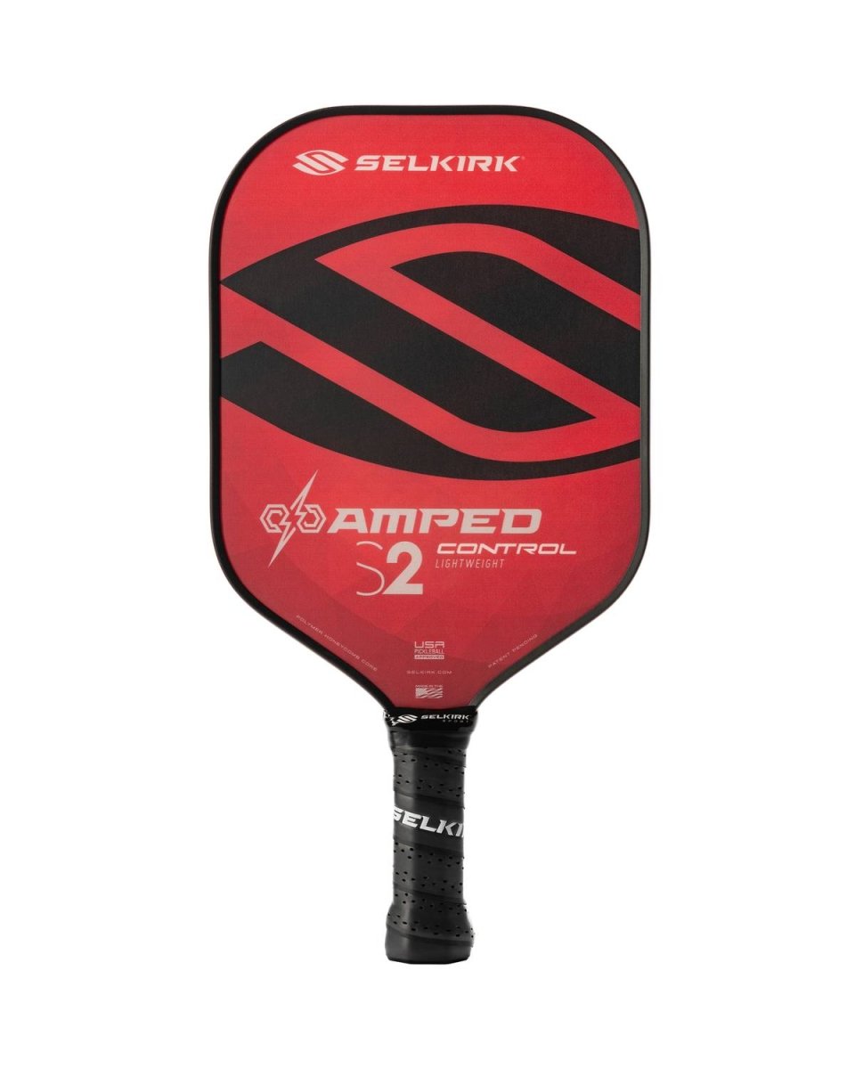 Selkirk Amped Control S2 Pickleball Paddle - Premium Graphite Paddle for Enhanced Spin & Control - Perfect for Indoor & Outdoor Pickleball Games