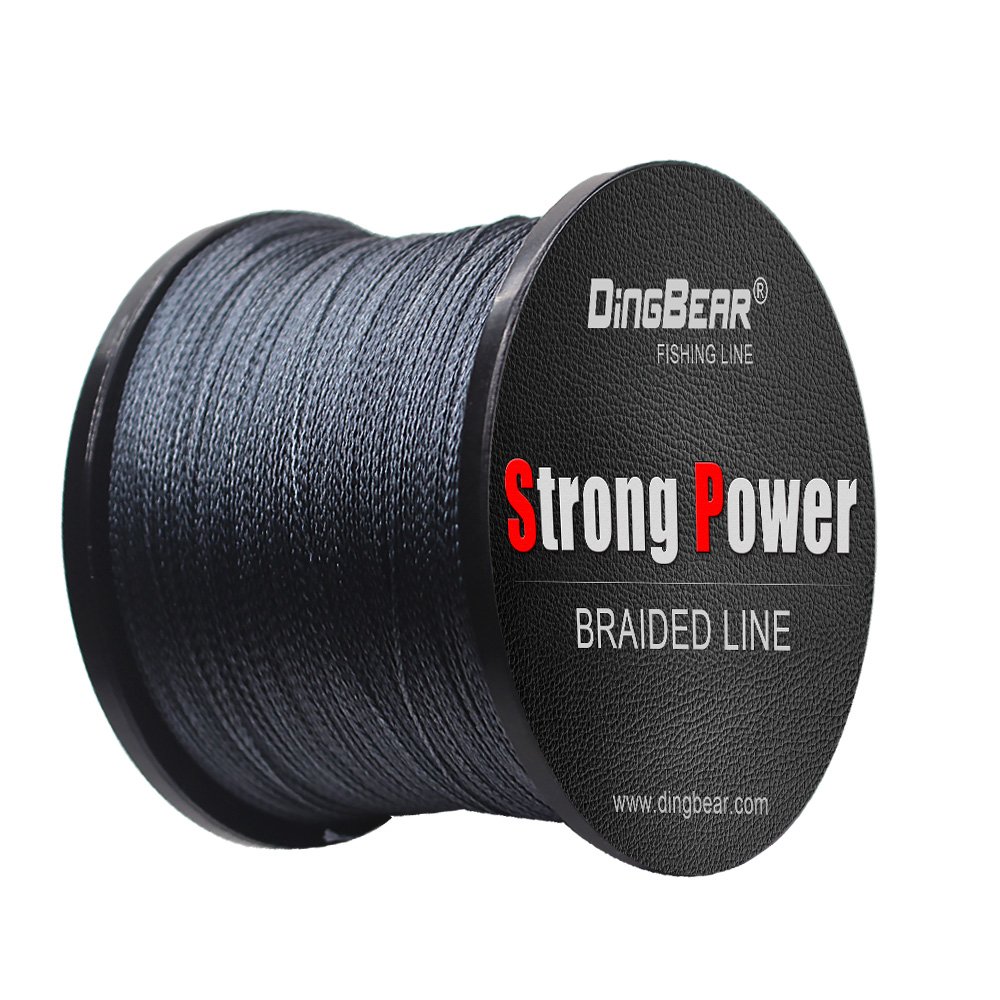 Dingbear 437Yd-5000Yd Super Strong Braided Fishing Line - High Performance Saltwater & Freshwater Fishing Line for Bass, Trout, Salmon - Durable, Abrasion Resistant, Smooth Casting - Perfect for Deep Sea, Lake, and River Fishing