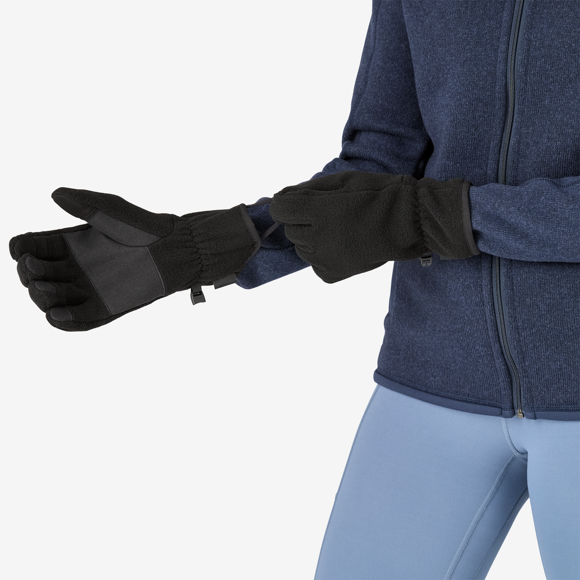 Synchilla™ Fleece Gloves - Warm Winter Gloves for Men & Women - Cozy Outdoor Gloves for Hiking, Skiing & Cold Weather Activities