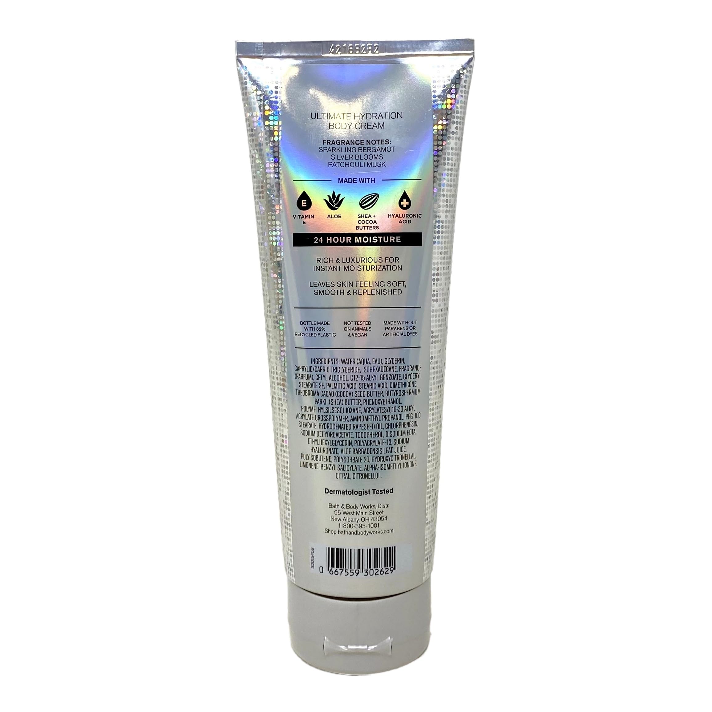 Bath & Body Works Platinum Body Cream & Body Wash Gift Set - Full Size Luxury Skincare Duo for Hydration & Relaxation | Perfect for Spa Days, Self-Care & Gifts