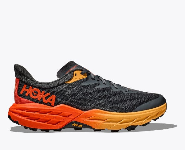 Hoka Speedgoat 5 Trail Running Shoes for Men - Wide Width | Lightweight & Cushioned for Hiking, Backpacking & Outdoor Adventures