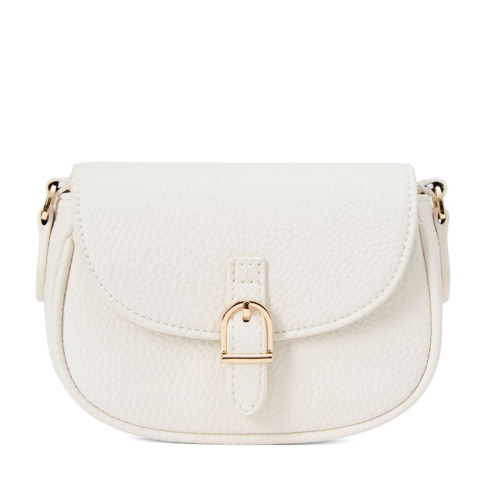 Shaemini White OS - Stylish & Comfortable Mini Backpack for Women & Girls - Perfect for School, Travel & Everyday Use