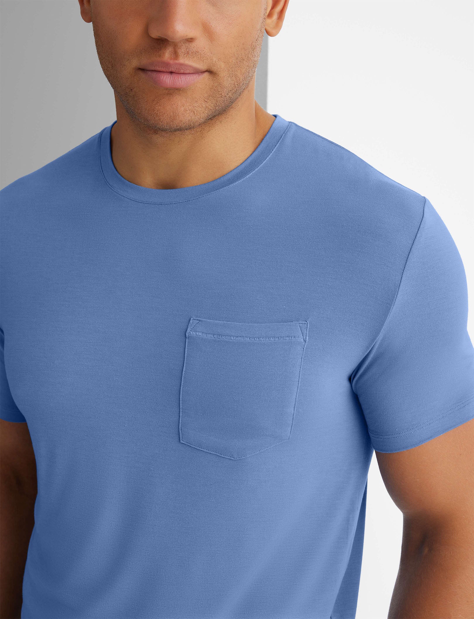 Second Skin Sleep Pocket Tee - Ultra Soft Comfortable Sleep Shirt for Women & Men - Perfect for Lounging, Travel & Cozy Nights