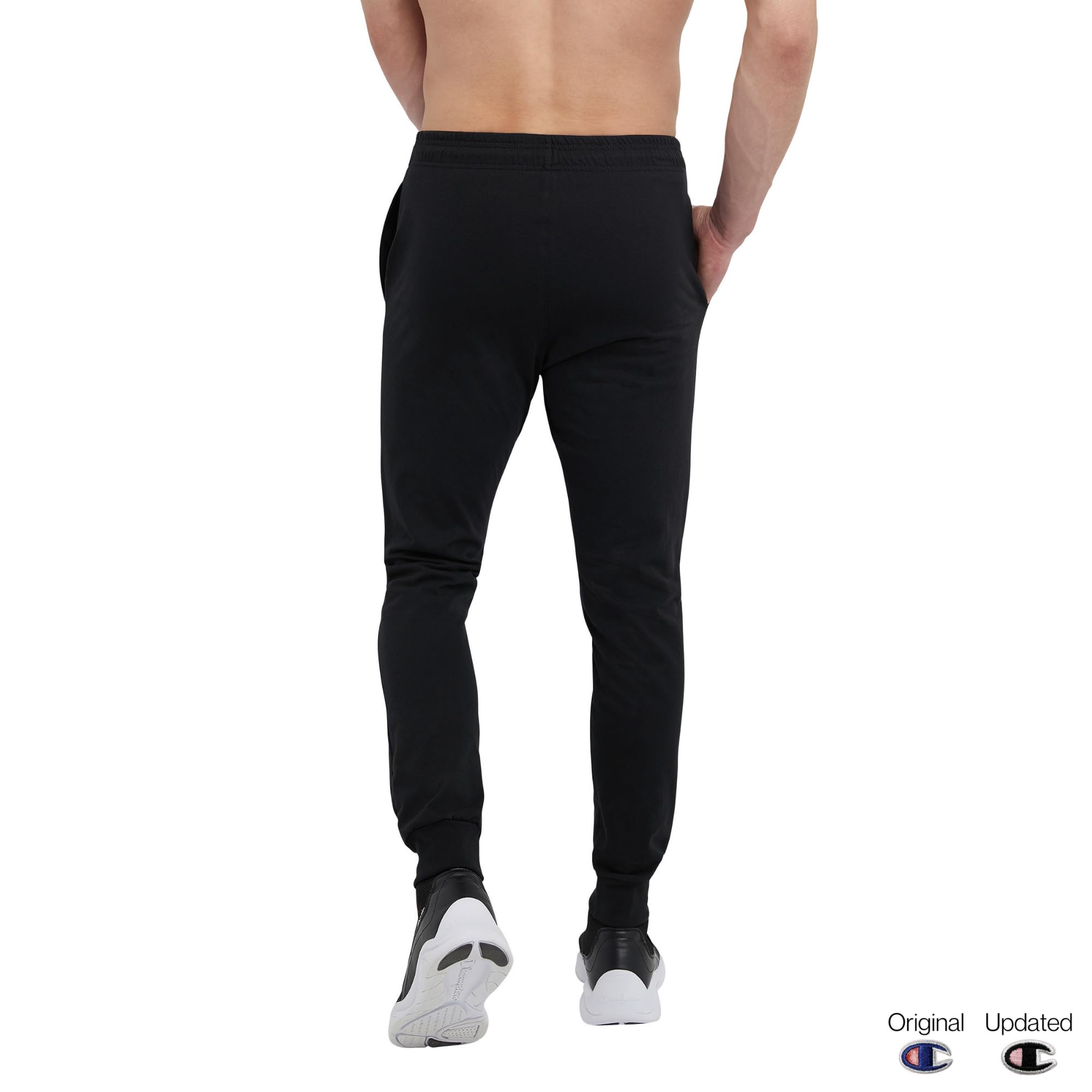 Champion Men's Lightweight Jogger Pants - Comfortable Lounge & Casual Graphic Sweatpants for Men, 31