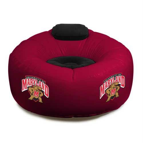 Northwest Maryland Terrapins Inflatable Air Chair - Portable Lounger for Camping, Beach, Pool Parties & Outdoor Relaxation | Lightweight & Comfortable