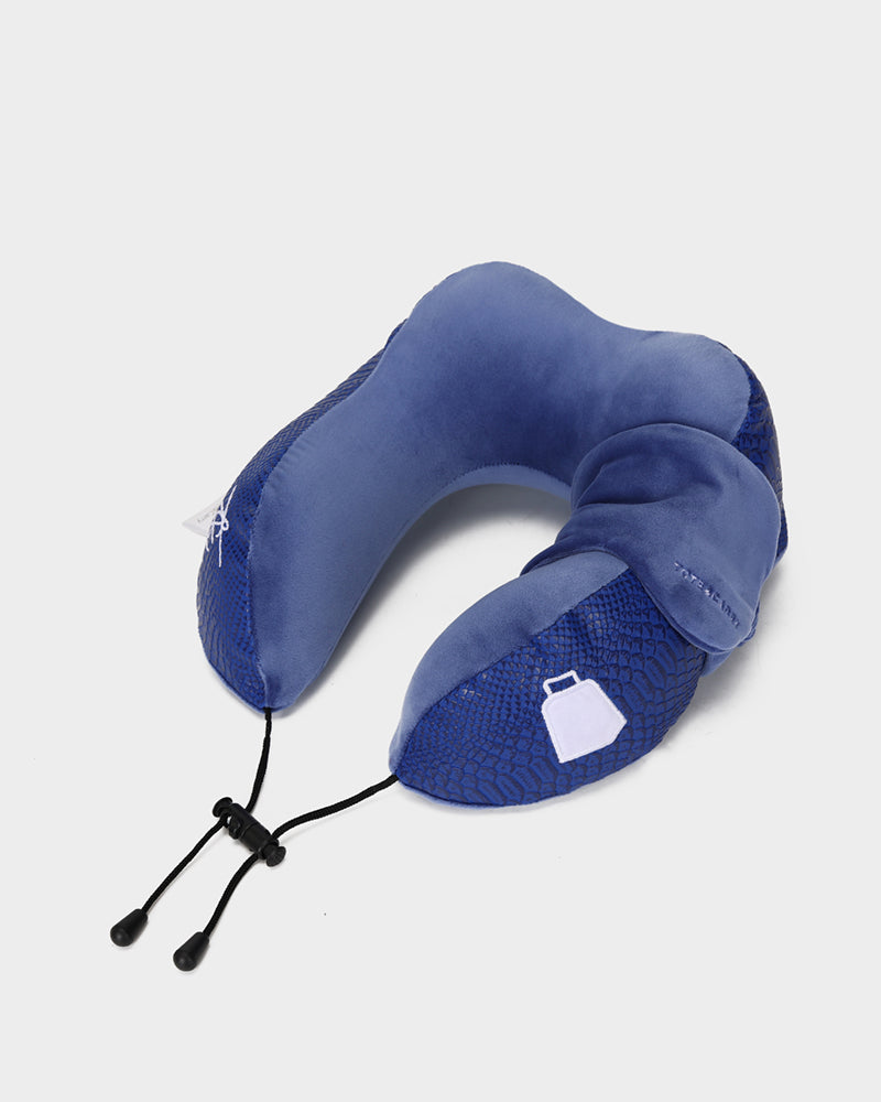 Apollo 1 Neck Pillow for Travel & Office - Memory Foam Support for Airplane, Car, Home Use - Comfortable & Ergonomic Design for Neck Pain Relief