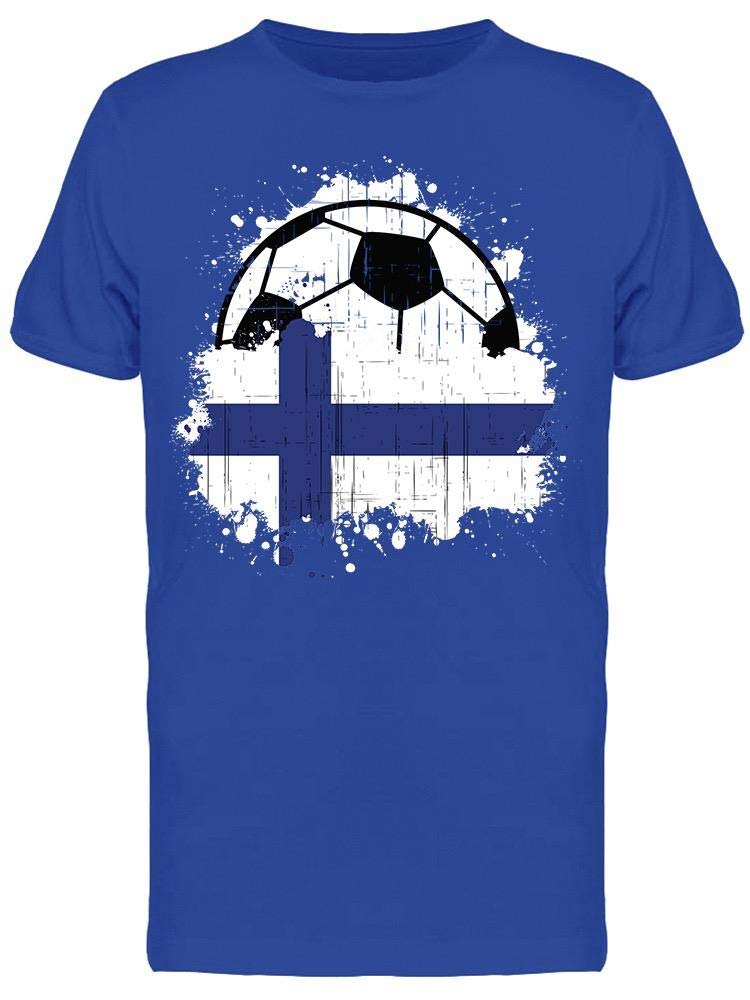 Smartprints Finland Soccer Team T-Shirt for Men - Comfortable & Stylish Soccer Fan Apparel for Game Day & Casual Wear
