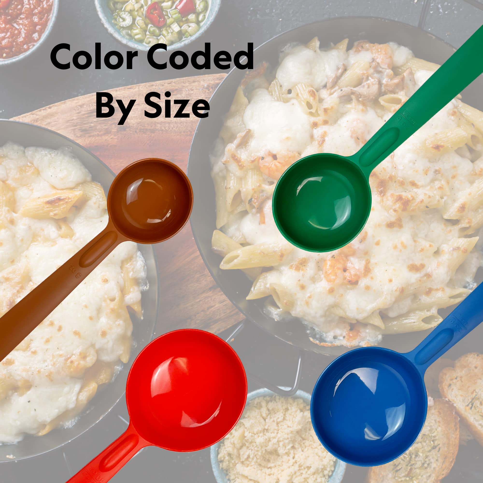 Rite-Size 2 oz. Solid Round Circle Server Portion Utensil - Heat-Resistant Copolymer Plastic Professional Cooking Tool for Baking, Catering & Food Service (Yellow) - Perfect for Portioning Butter, Ice Cream & Cookie Dough