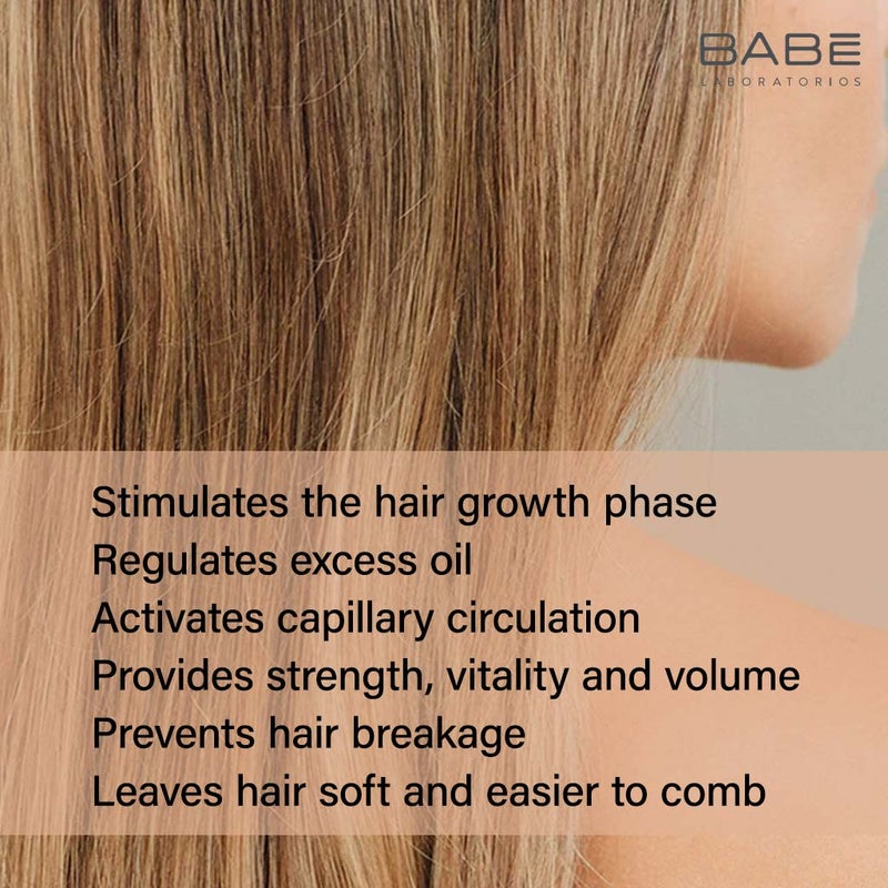 Babe Energising Anti Hair Loss Shampoo 250ml - Volumizing & Strengthening Hair Treatment for Thinning Hair - Perfect for Daily Use & Hair Growth Care